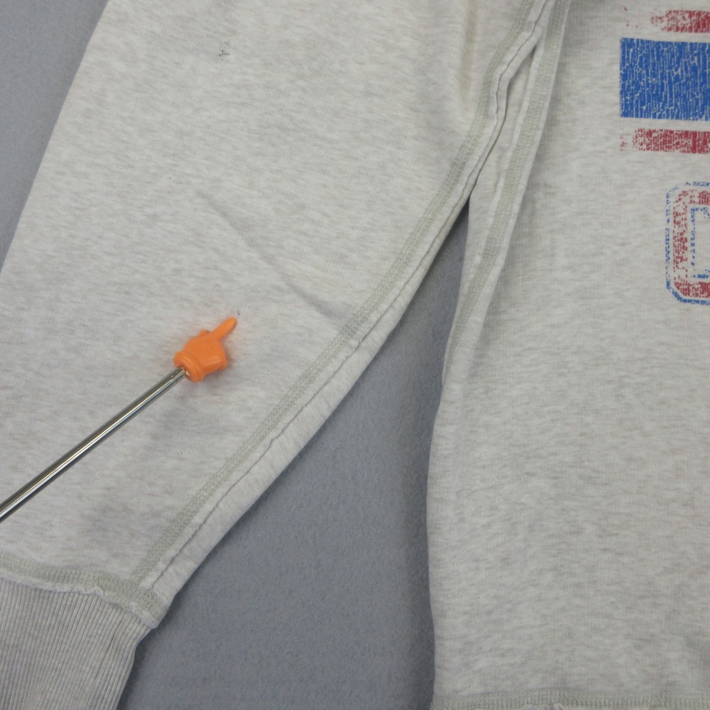 CCM NHL Washington Capitals Sweatshirt Mens XL Gray Distressed Pullover Crewneck - Picture 8 of 13